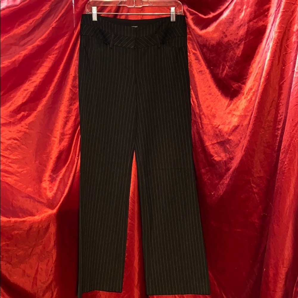 Express Gray & Black Stripe Design Dress Pants